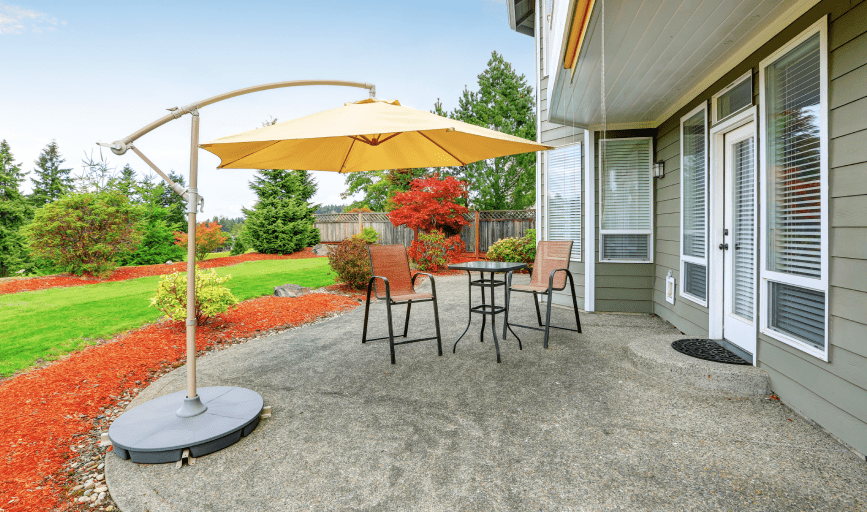 CONCRETE PATIO